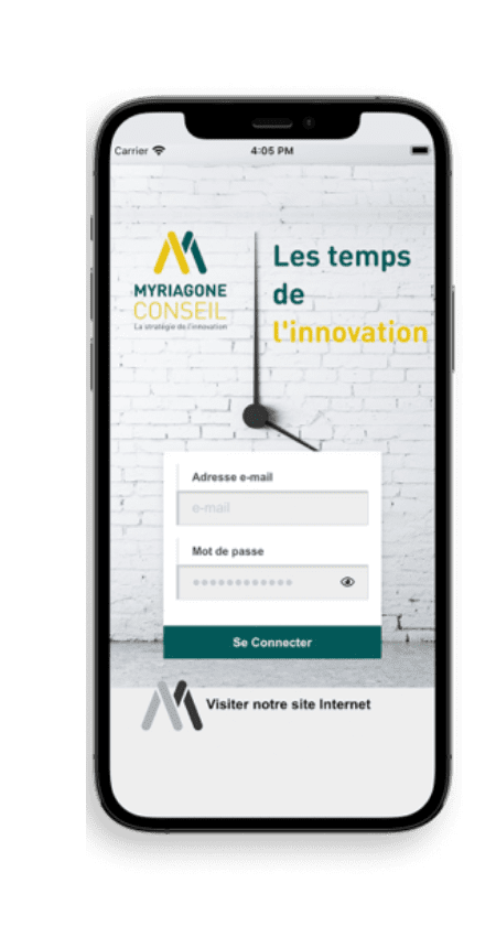 Application Myriagone de l'Innovation