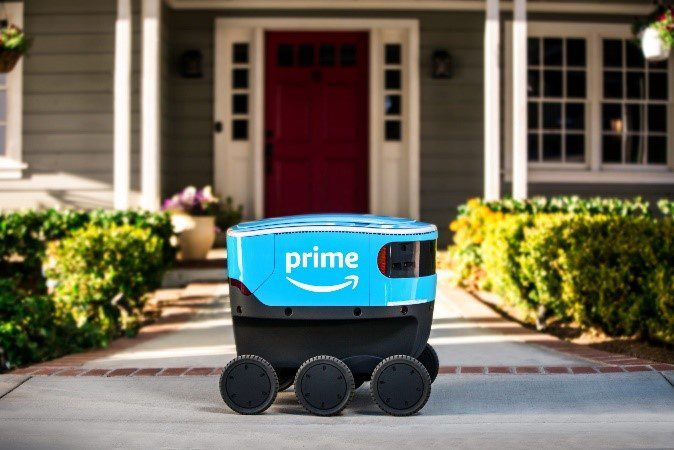 Le robot « Scout » d’Amazon.